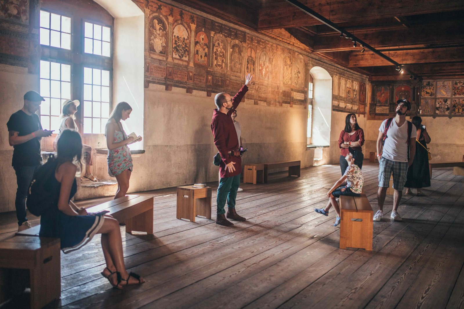 Führung im Château de Chillon in Veytaux