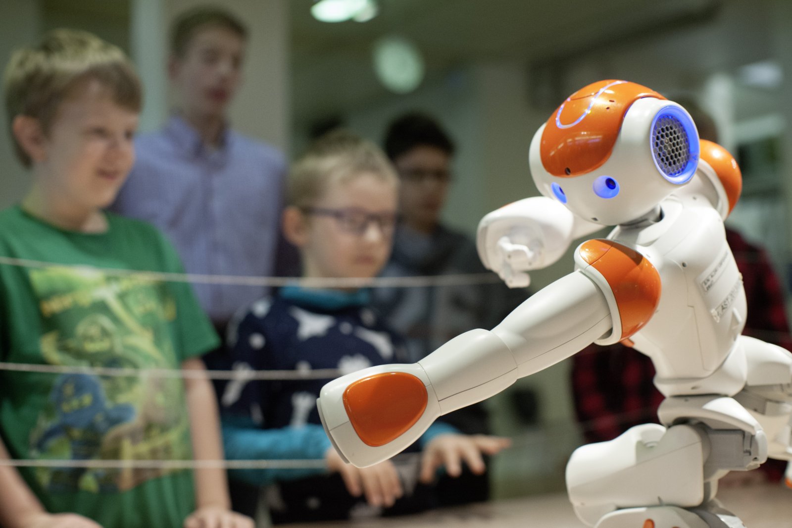 Roboter Paul im TECHNOSEUM Mannheim, Foto: Klaus Luginsland