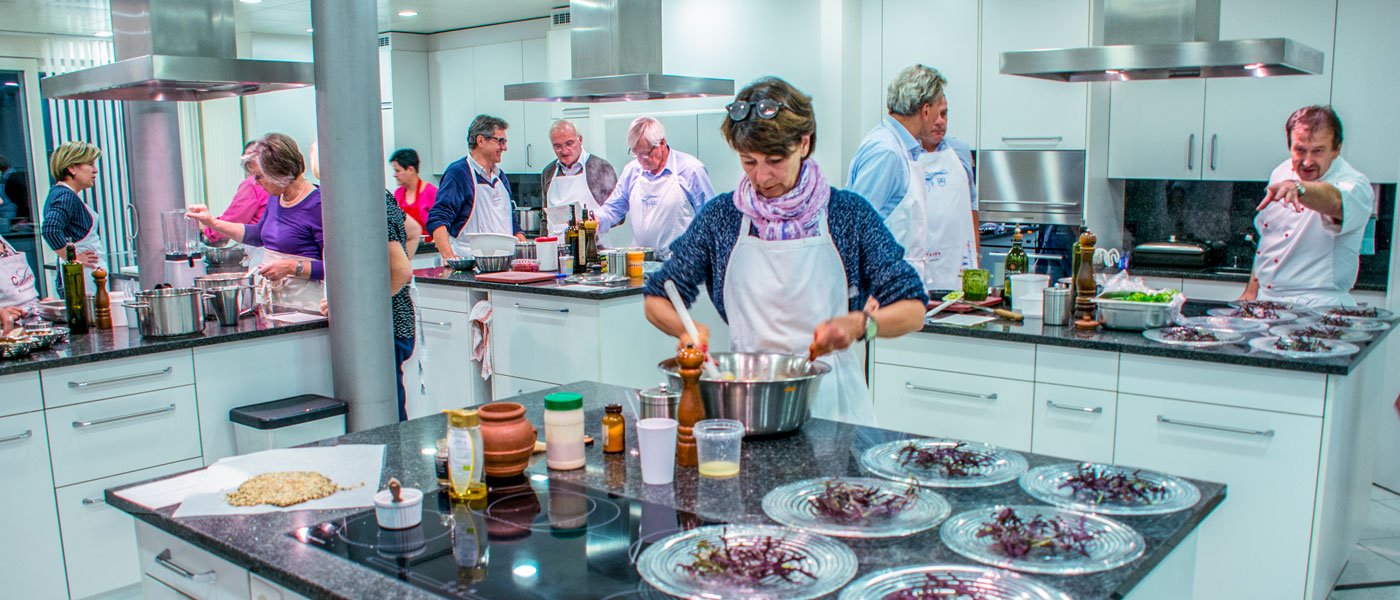 Team-Kochen und Team-Building im La Cuisine Kochkurs in Zürich