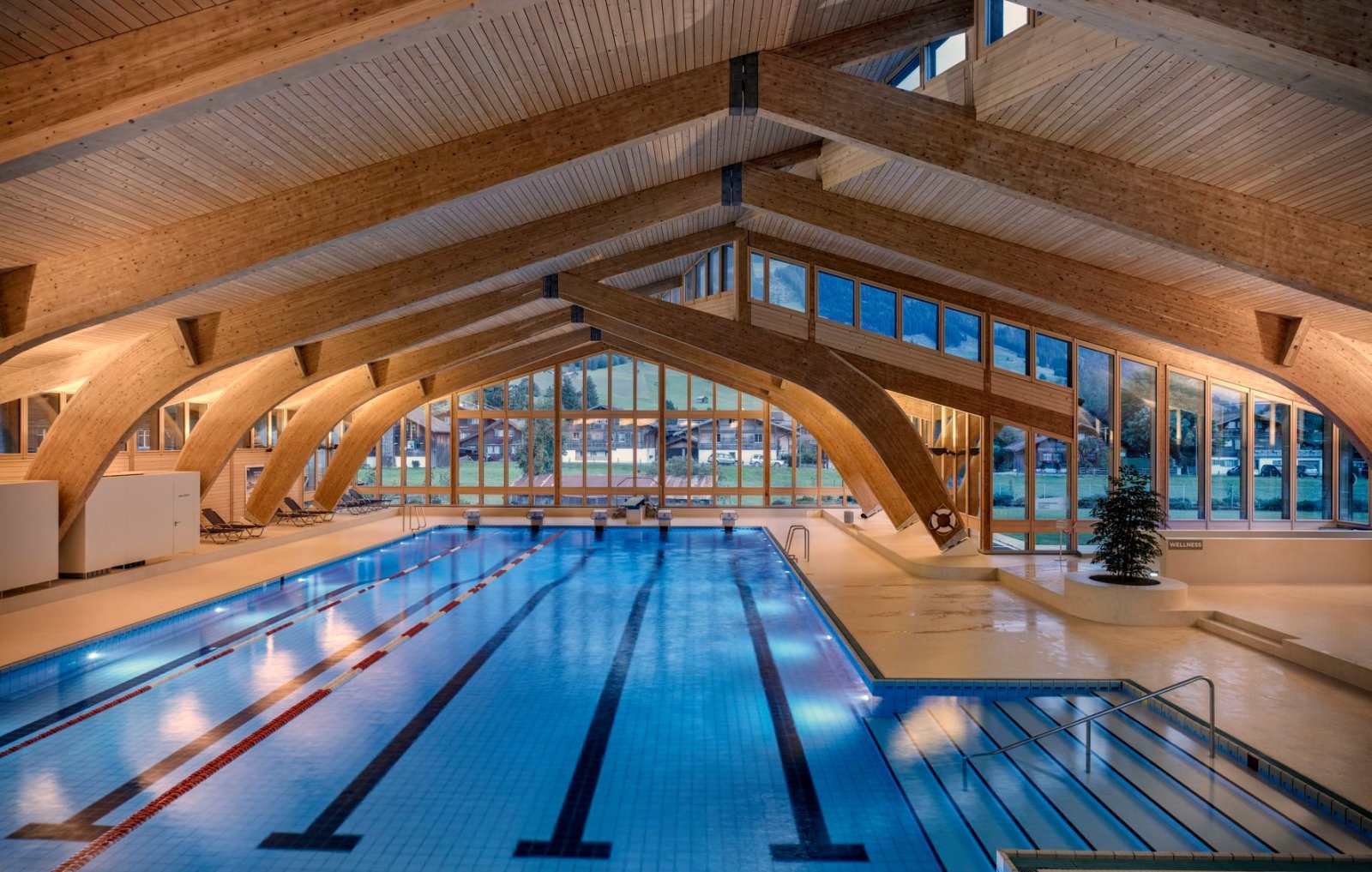 Hallenbad im Sporzentrum Gstaad