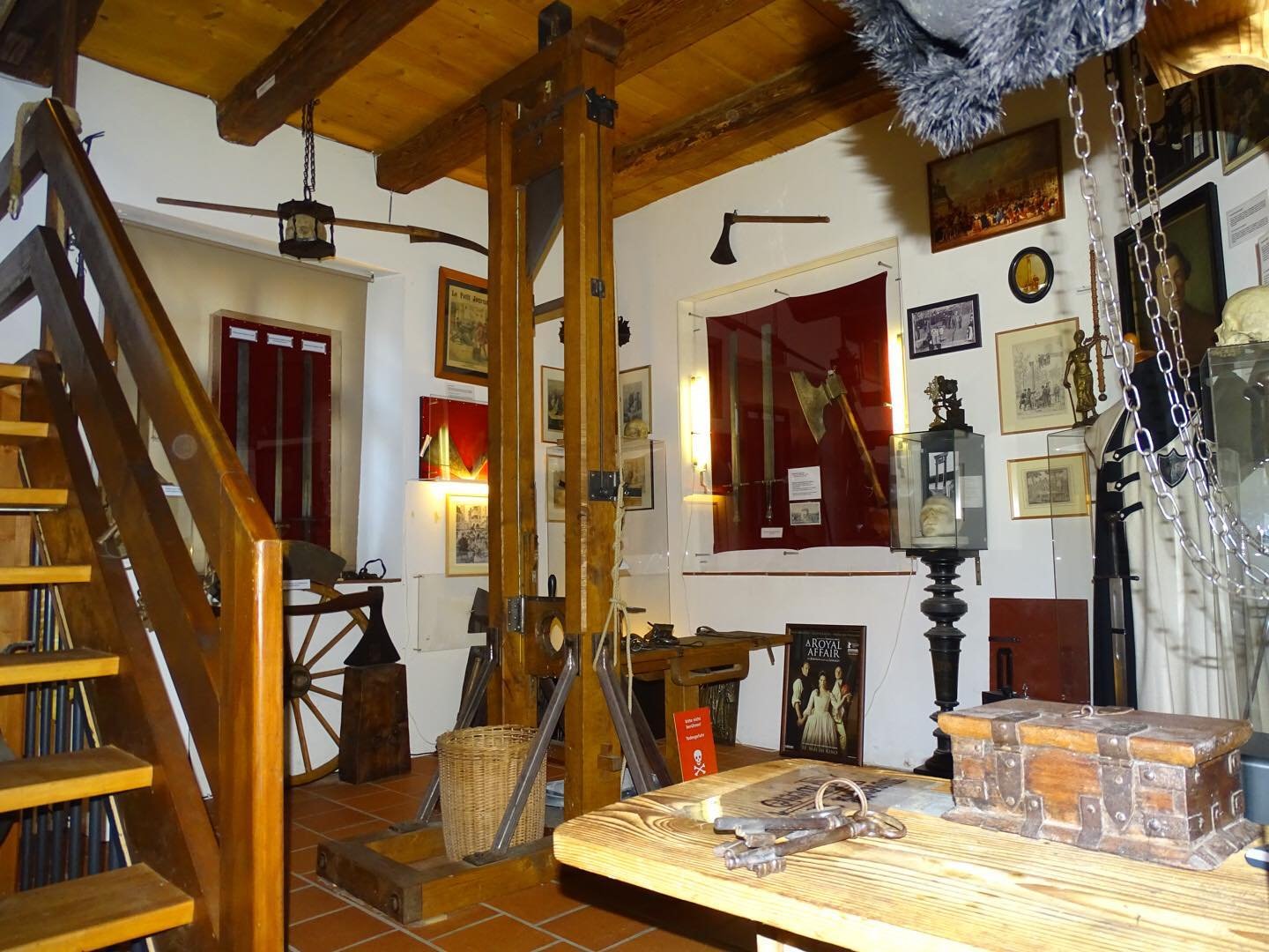 Blick in die Ausstellung - Henker Museum in Sissach, Basel-Landschaft