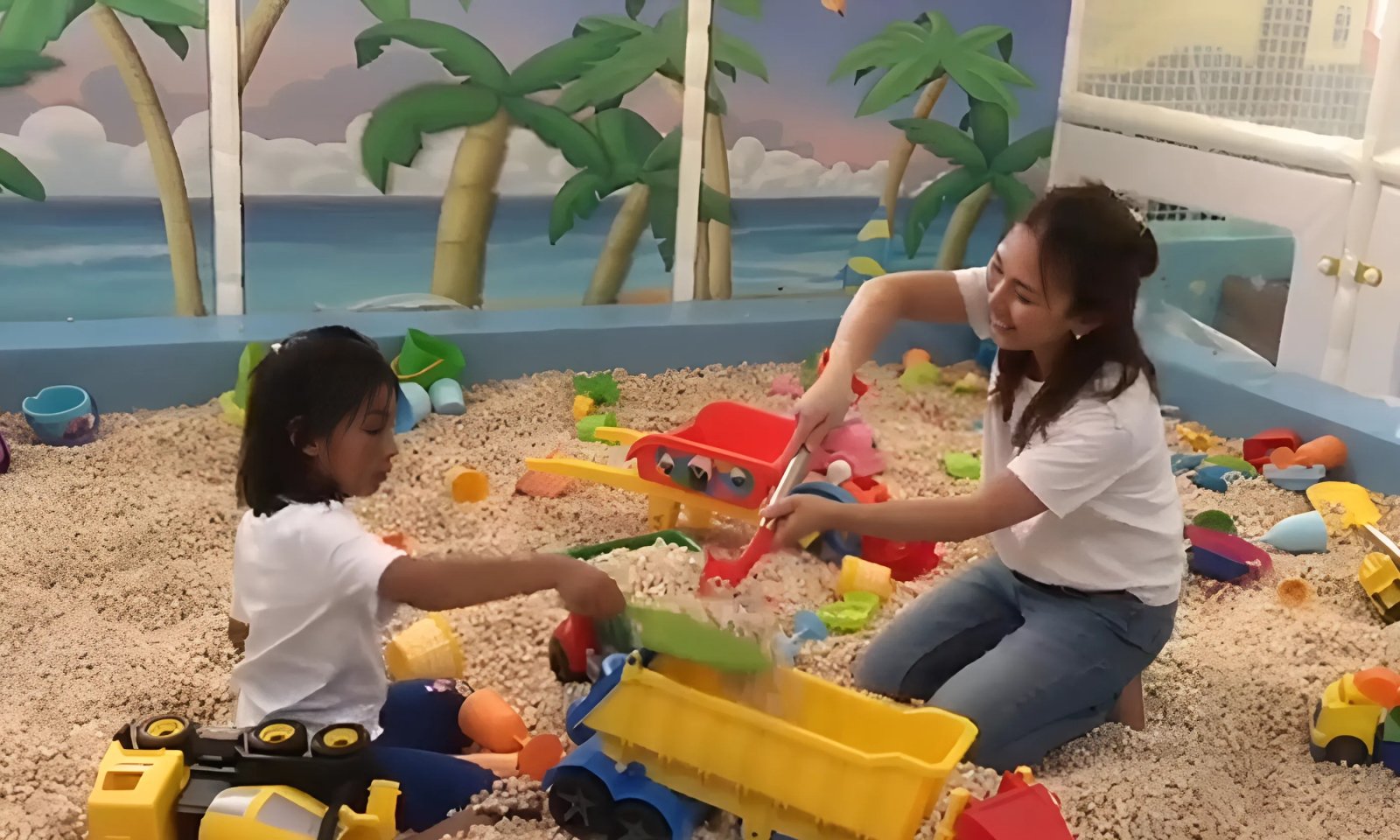 Bauen und spielen im Kids Playland Indoor-Kinderspielplatz Zürich Altstetten