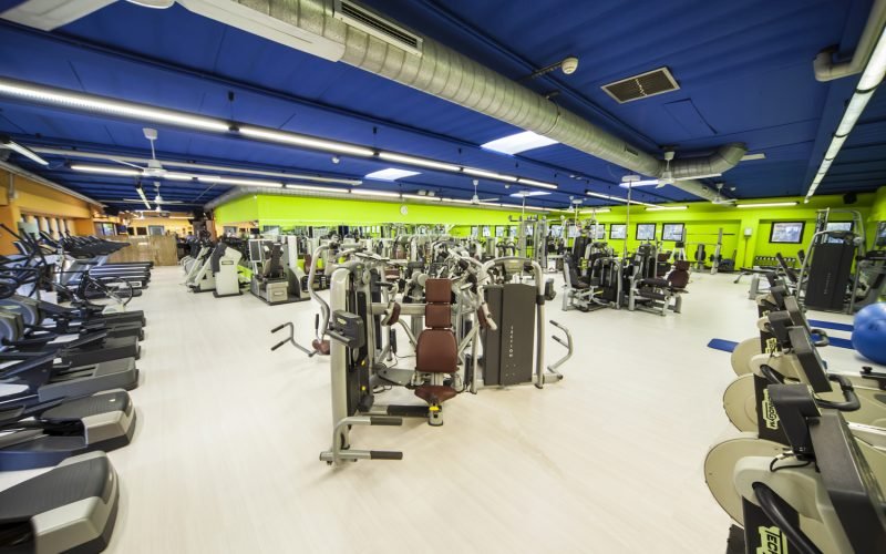 Fitness im California Acquapark in Balerna